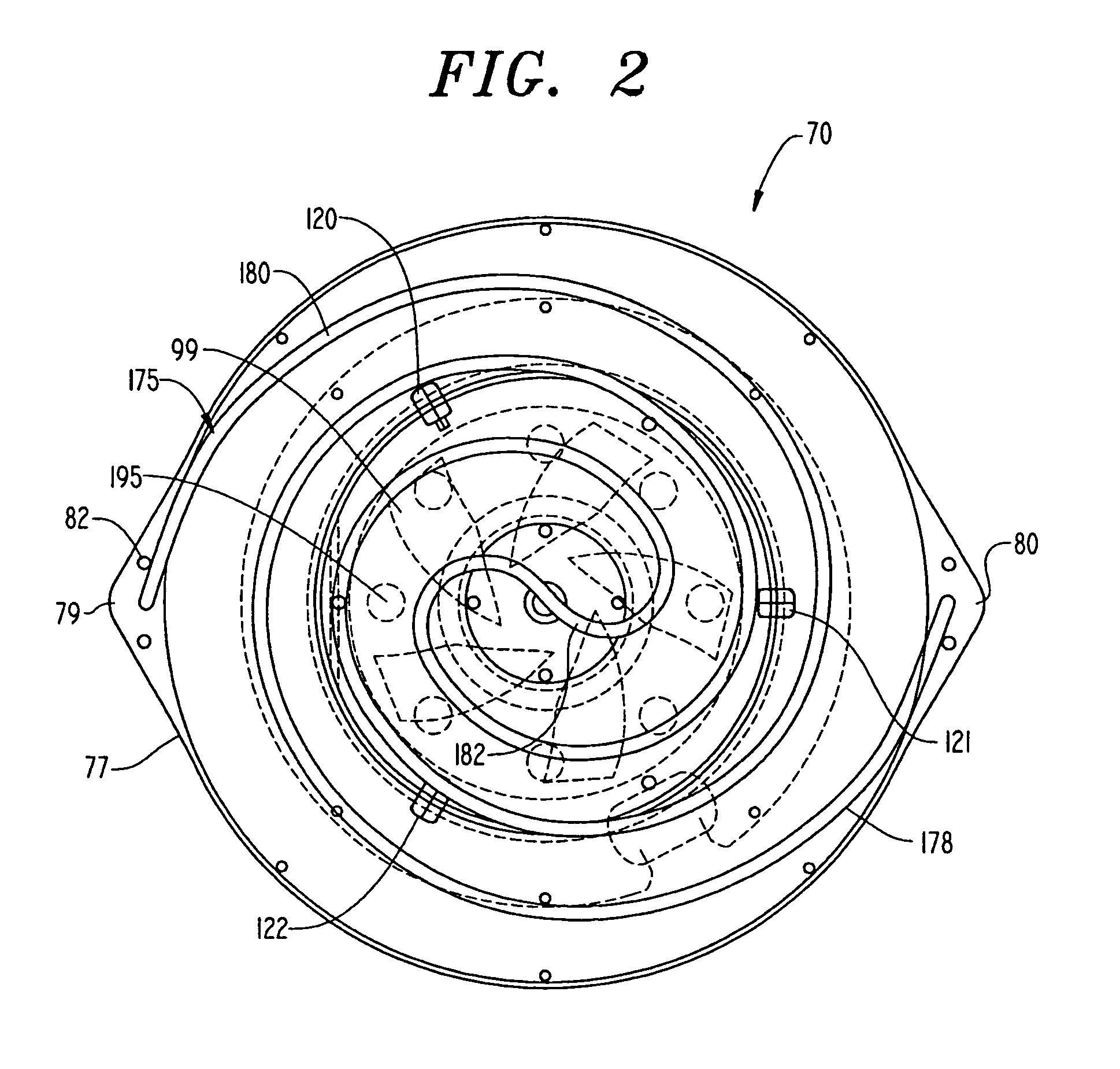 Pressure exhaust system for a convection cooking appliance