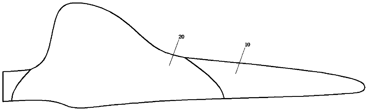 Wind turbine blade root air bag structure, assembling method thereof and wind turbine blade