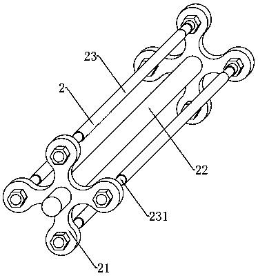 Belt-type crushing dustproof conveying device for agglomerated finely-crushed materials