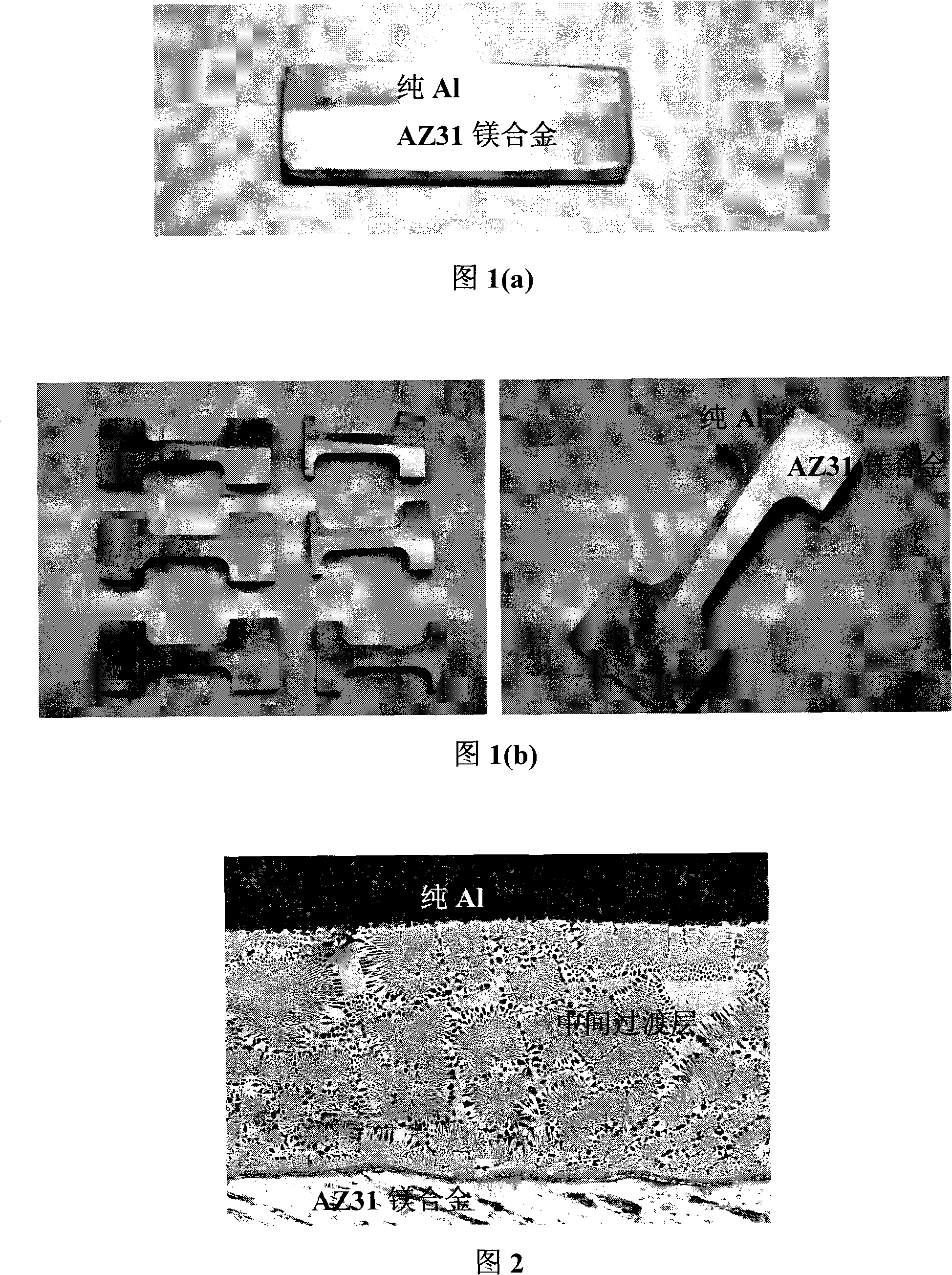 Magnesium-base layer-shaped composite material and its composite casting preparation method
