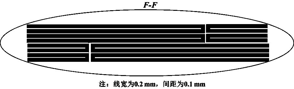 Symmetrical multi-line transient tropical solid high-heat-conductivity-coefficient testing device