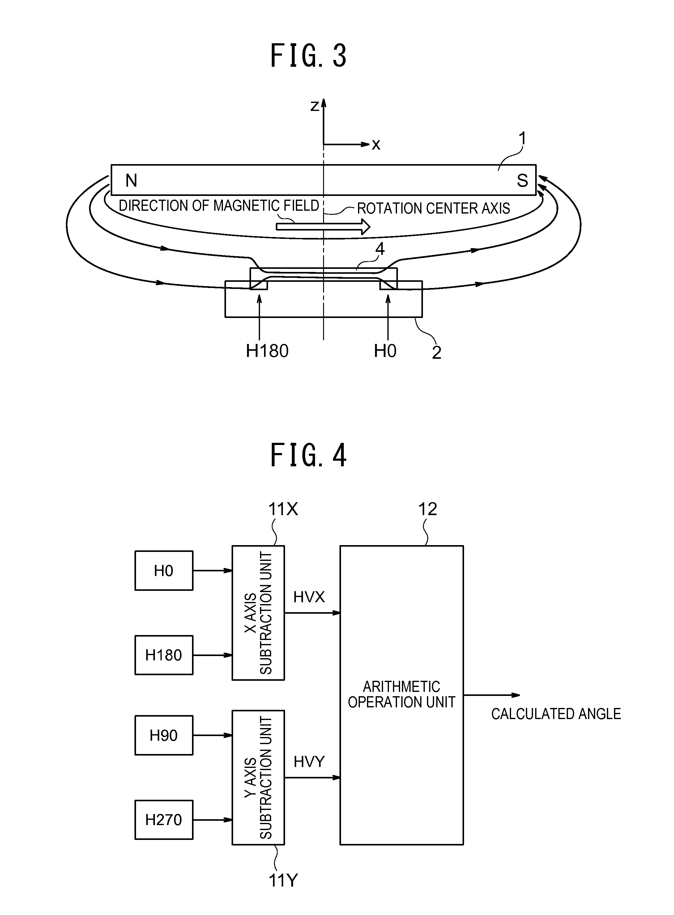 Rotation angle measurement apparatus