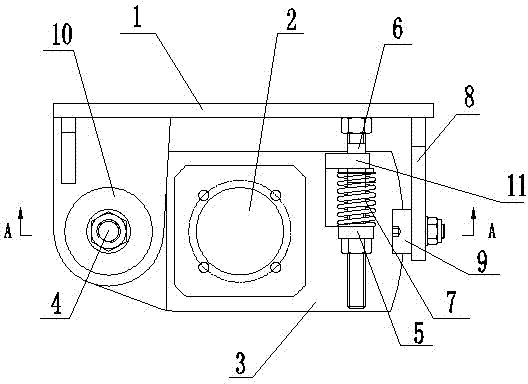 A driving and guiding mechanism of a numerical control cutting machine