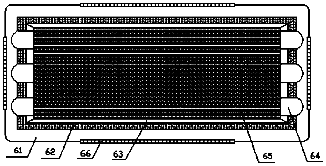 Planar multi-cavity energy storing and thermal insulating profile