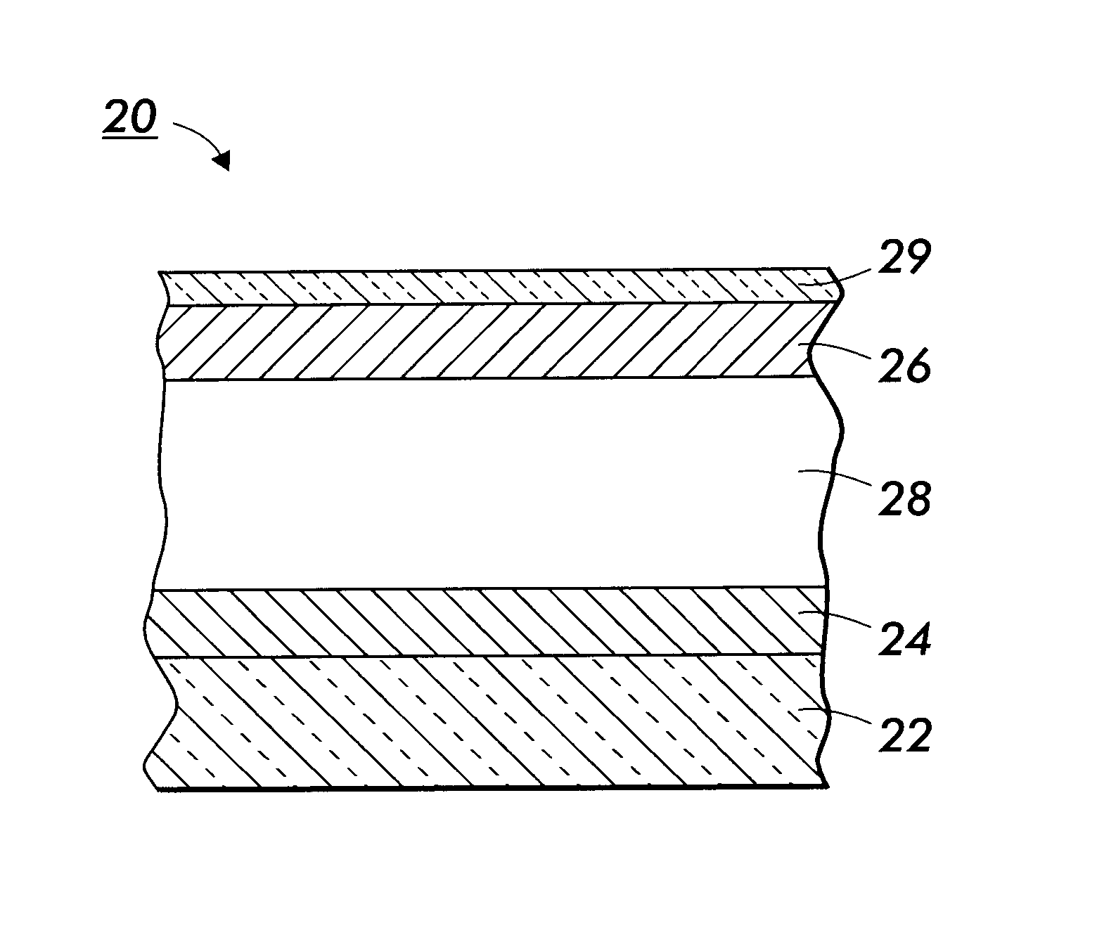 Electroluminescent devices containing thermal protective layers