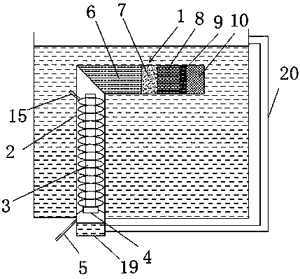 Quick purification treatment device for high-temperature exhaust gas