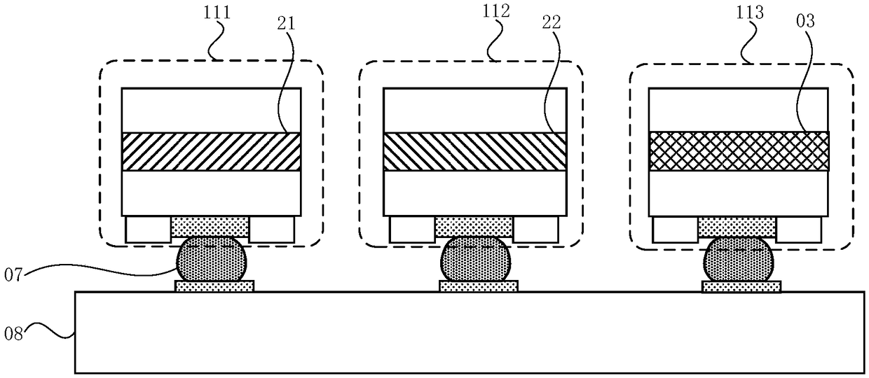 A Micro-LED display panel and a manufacturing method thereof