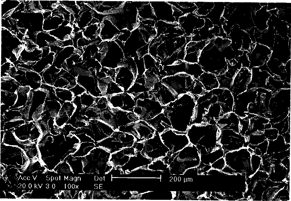 Method for preparing hydroxyapatite/silk fibroin compound porous stand material