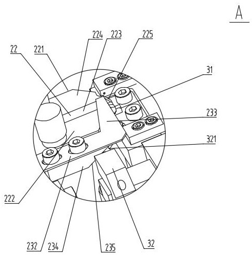 High-precision feeding work station for test/mark/test/tape machine and high-efficiency working method for high-precision feeding work station