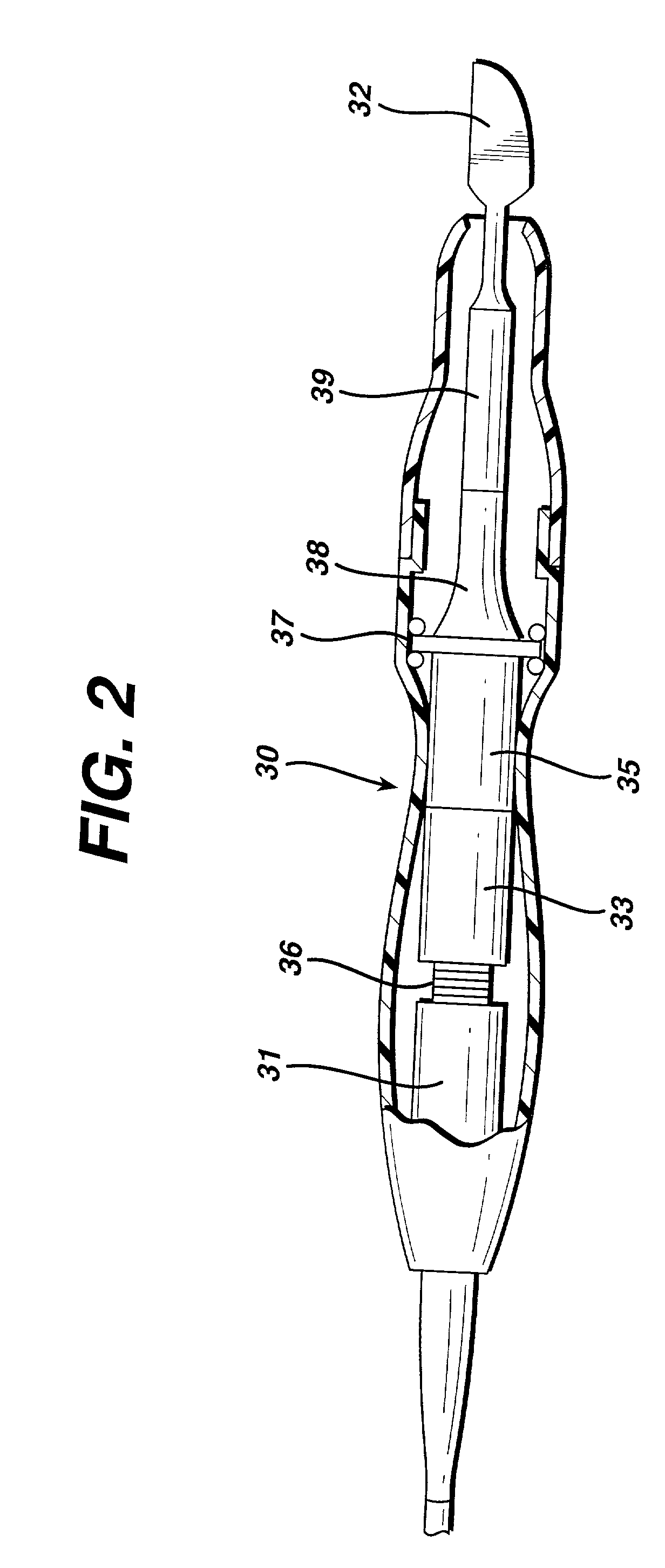 Ultrasonic surgical system within digital control