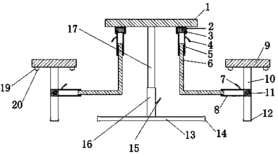 Variably-combinable integrated table-chair assembly for restaurants