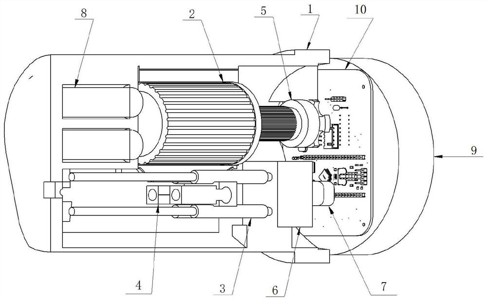 Mechanical structure of full-automatic acupuncture instrument