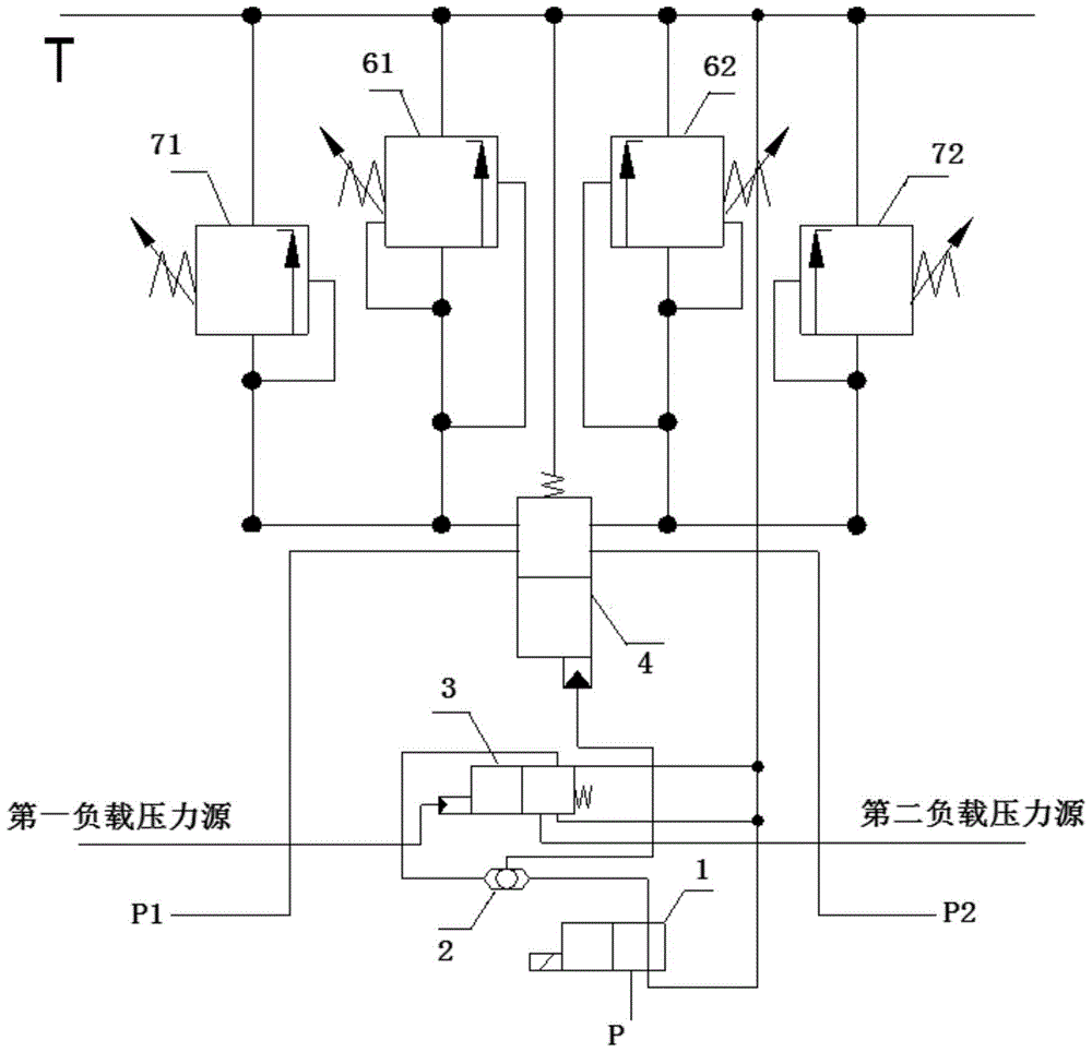 Merging control system, method and crane