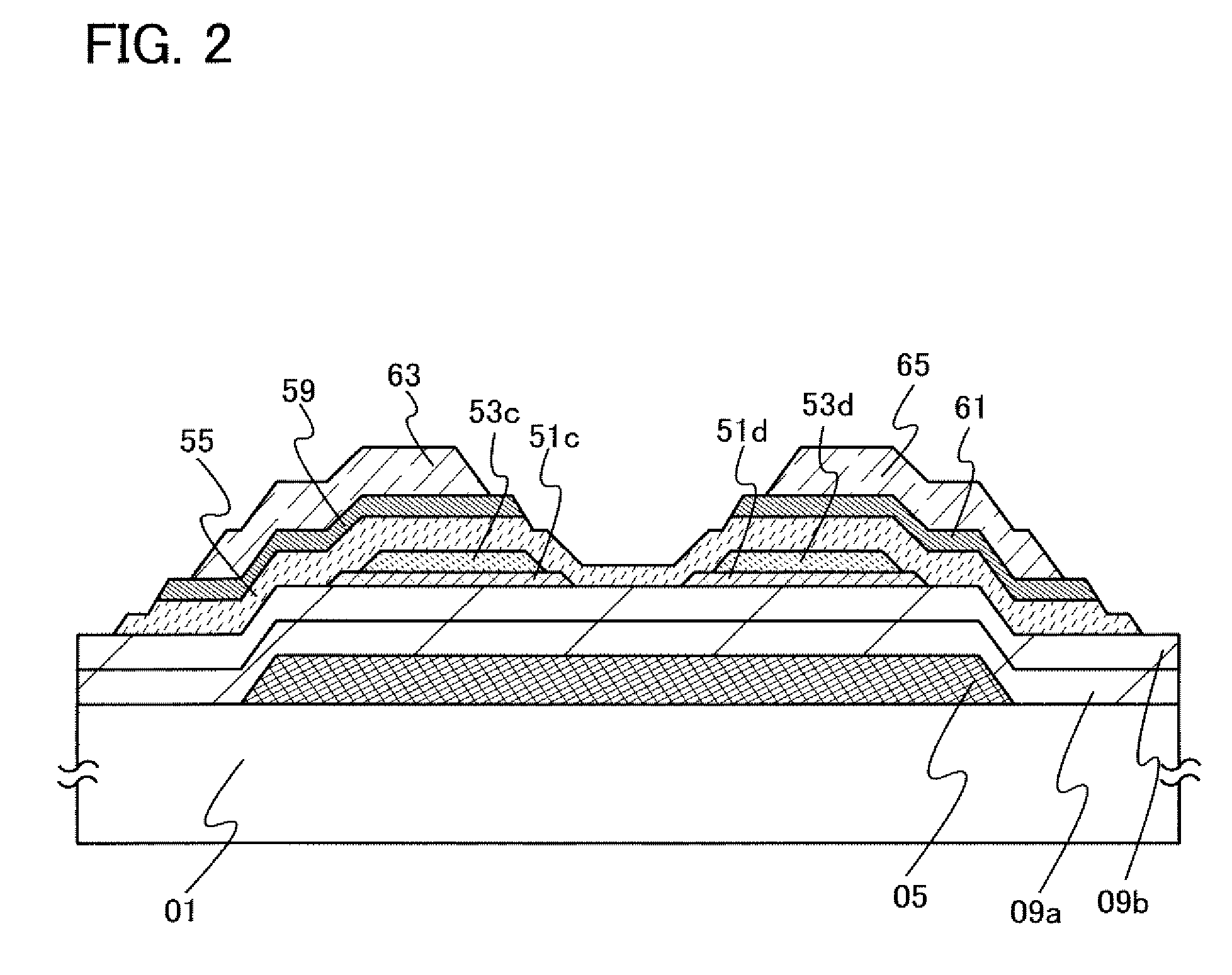 Thin-film transistor and display device