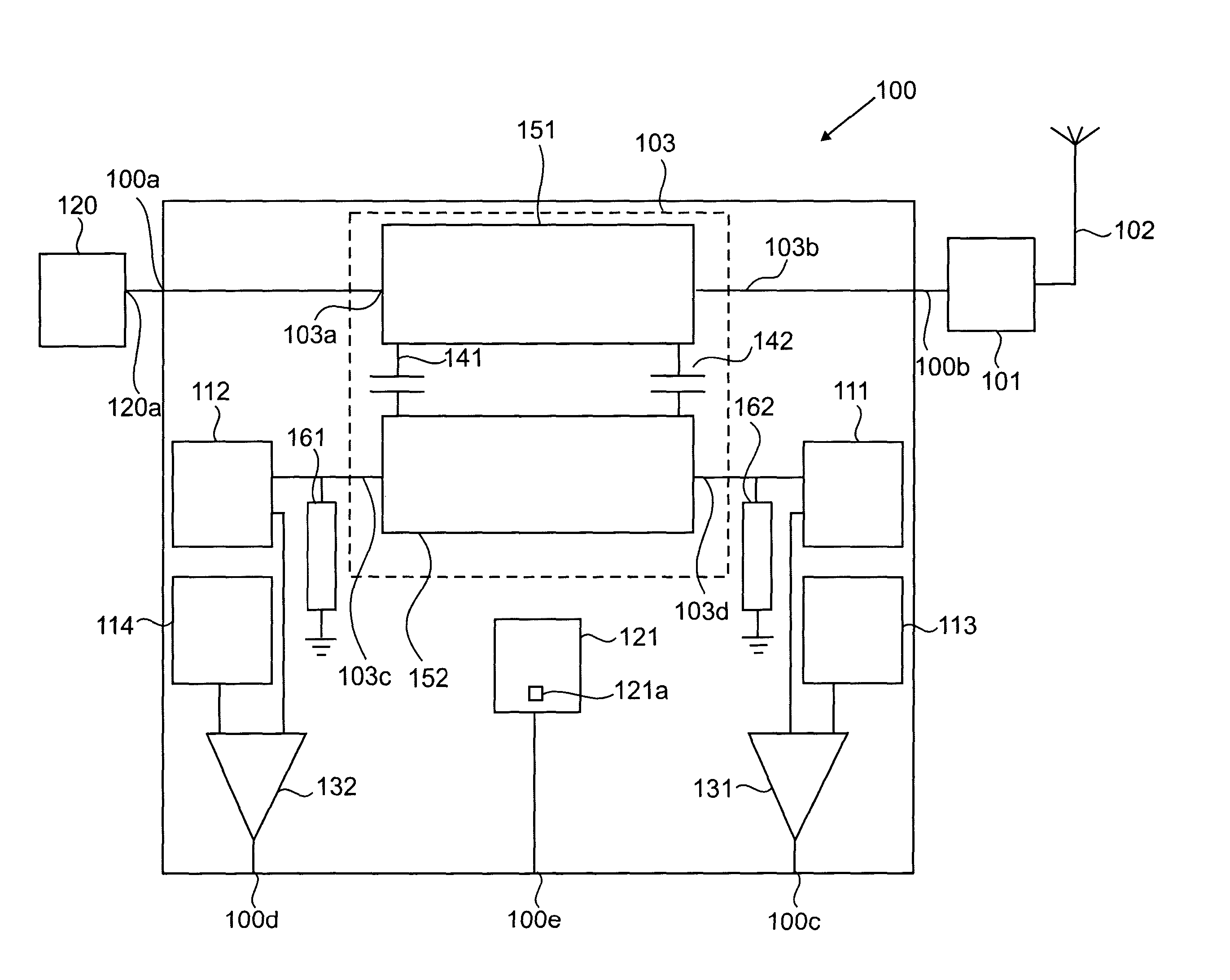 Power transfer measurement circuit for wireless systems