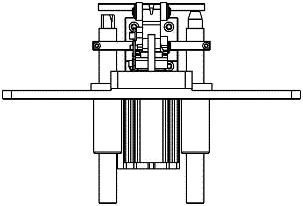 A positioning mechanism for double-speed chain assembly line and double-speed chain assembly line equipment