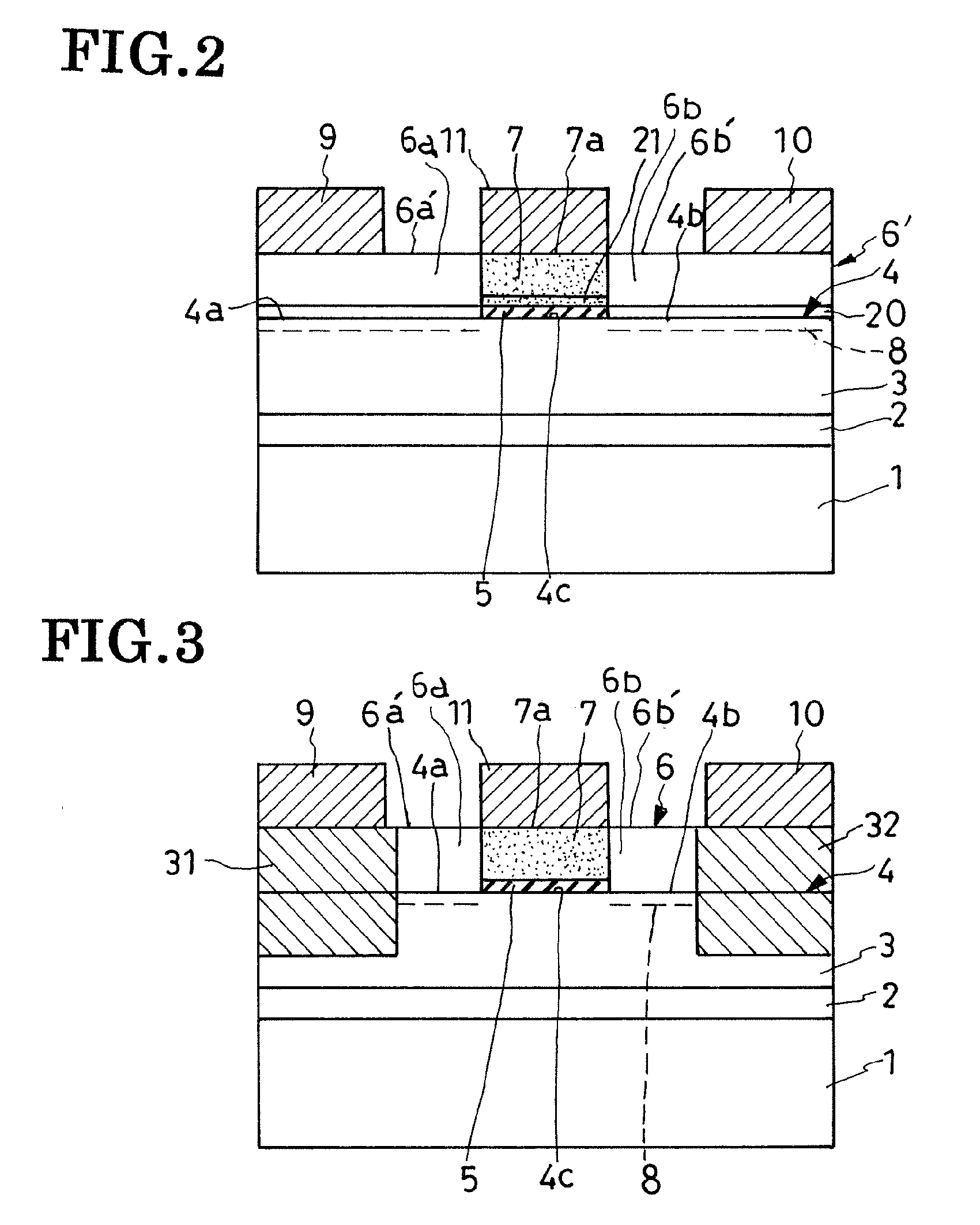 Normally-off field-effect semiconductor device