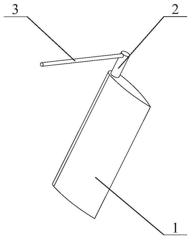 Multi-blade cycloid propeller adopting control shaft plane position decoupling mechanism