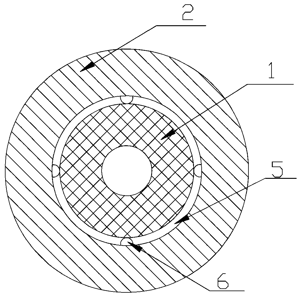 A connection structure and welding method of a large-scale hydro-generator slip ring