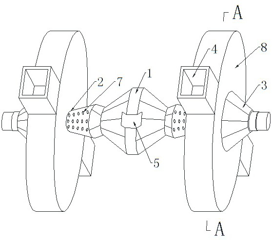 A vortex rotor filter machine
