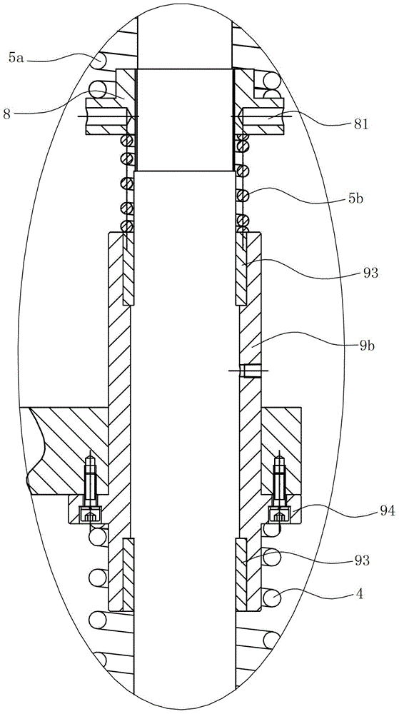 Fin height adjusting mechanism of fin forming machine