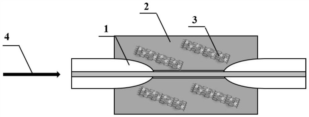 In-situ monitoring and sensing device for photothermal modification of gold nanostructures and its fabrication and measurement methods