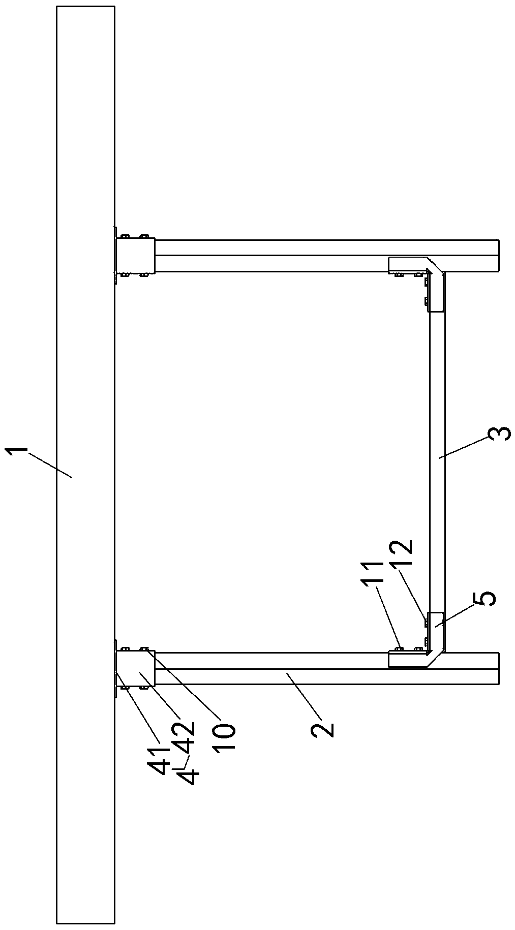 Standardized load-bearing support and hanger system and installation method thereof