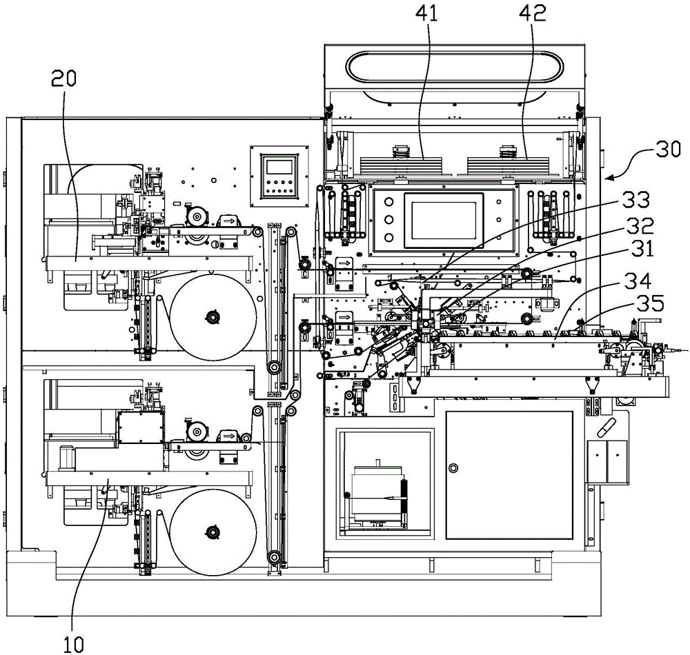 Nailing and winding integrated machine for producing electrolytic capacitor