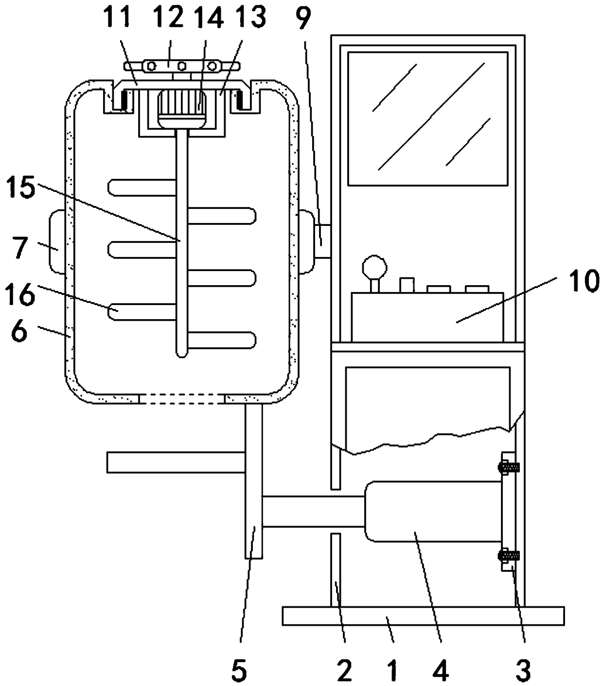 Two-dimensional motion mixer