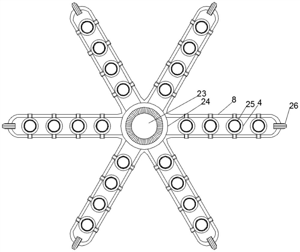 A quantitative control type centrifugal detection device