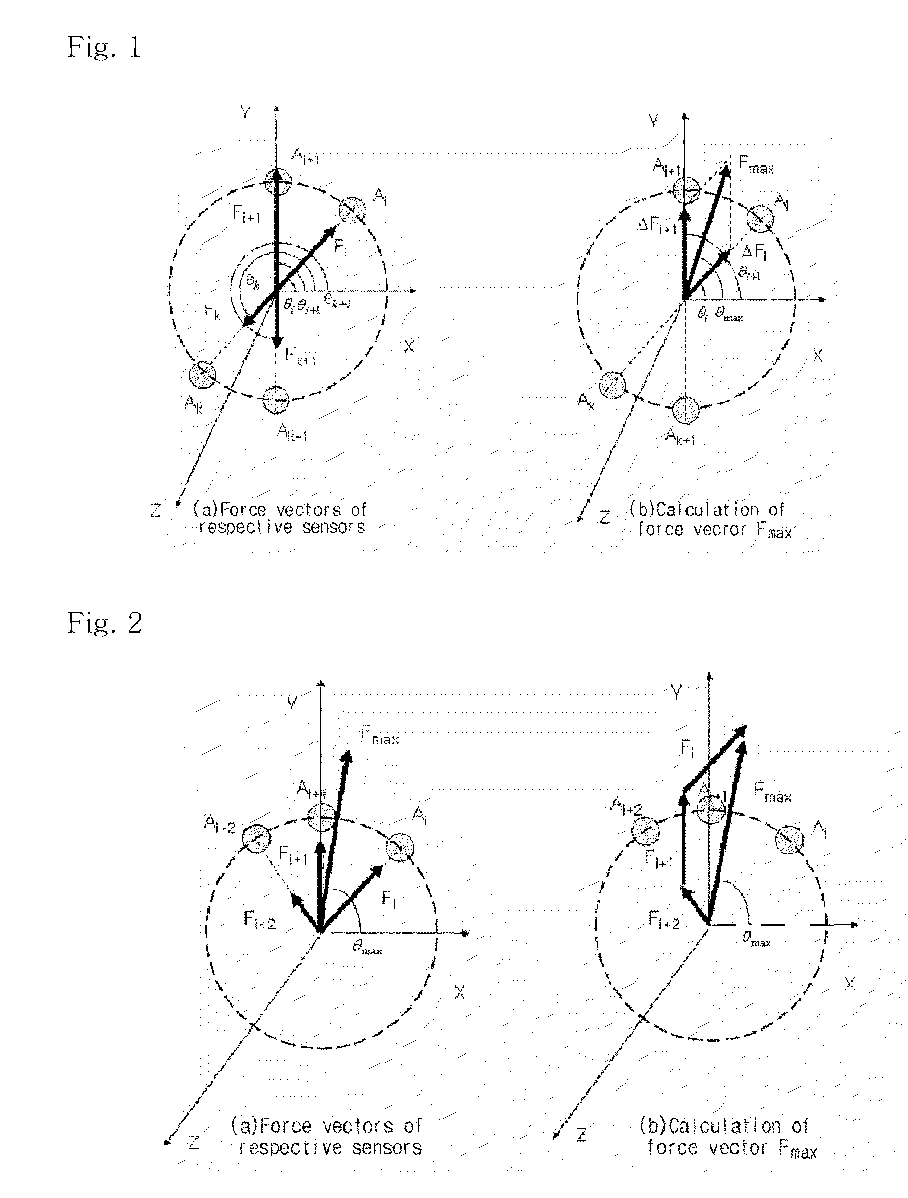 Method for implementing mouse algorithm using tactile sensor