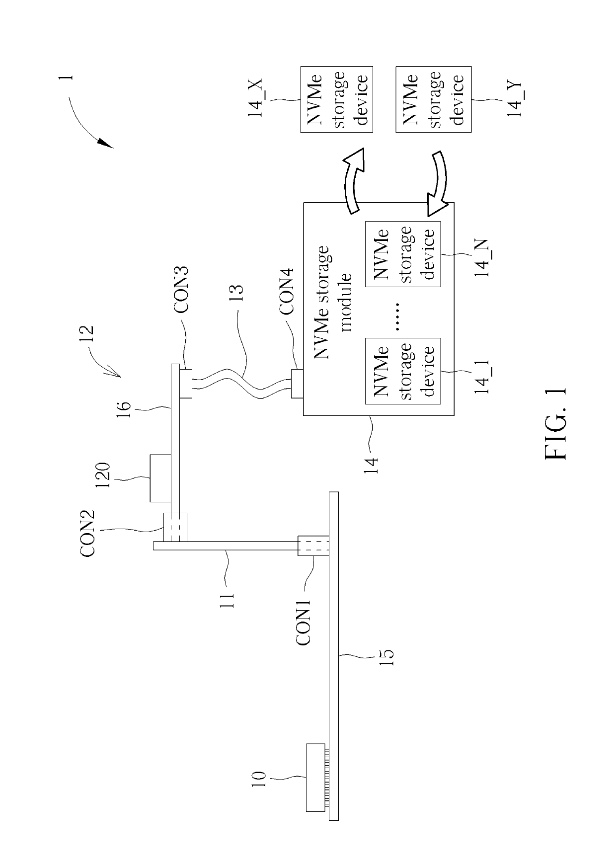 Hot swap control circuit and related storage server system