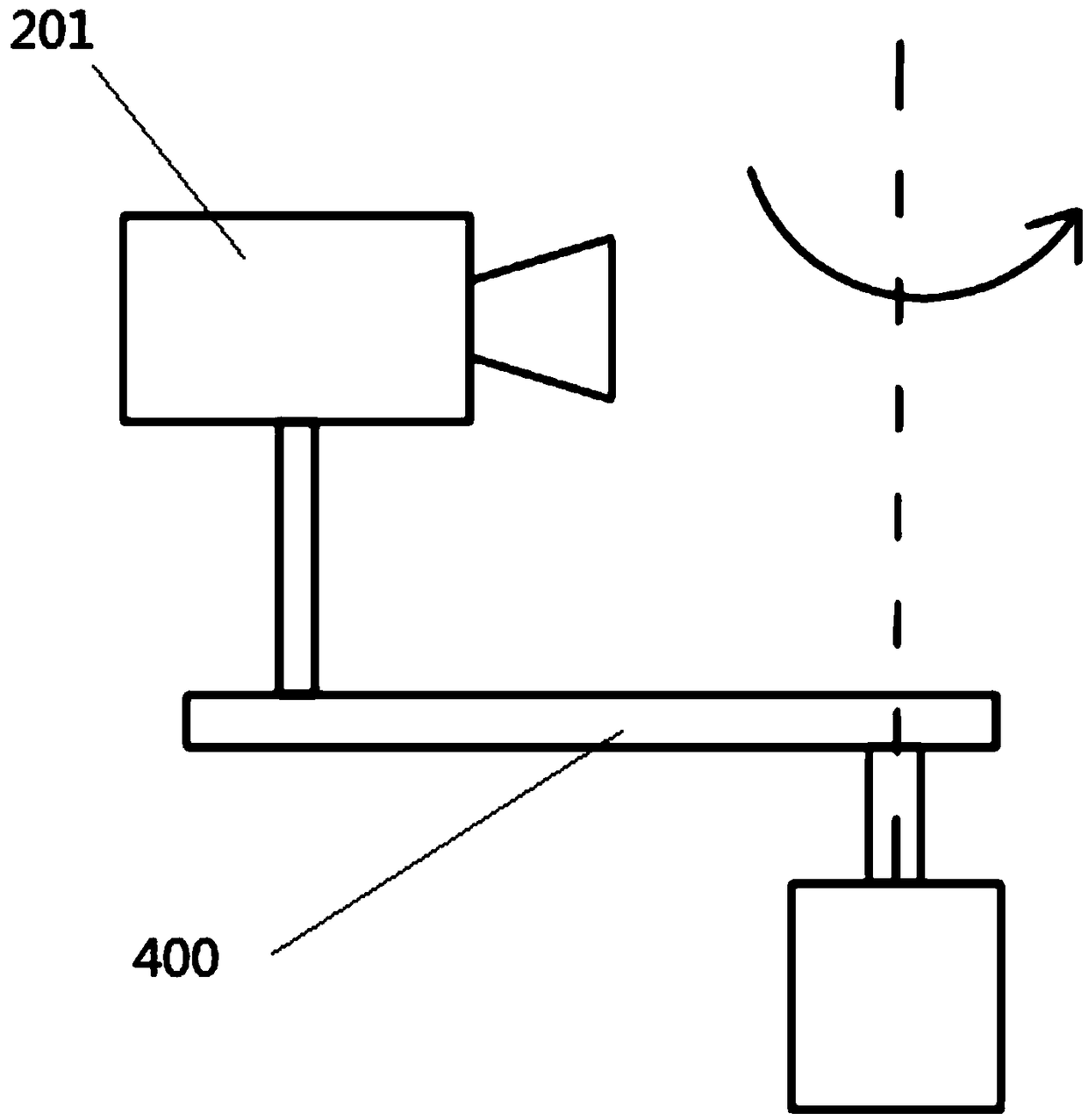 A 3D measurement and acquisition device based on a virtual matrix