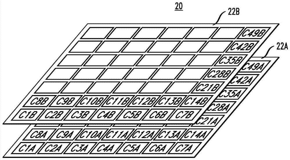 Memory architecture with wiring structure enabling different access patterns in multiple dimensions