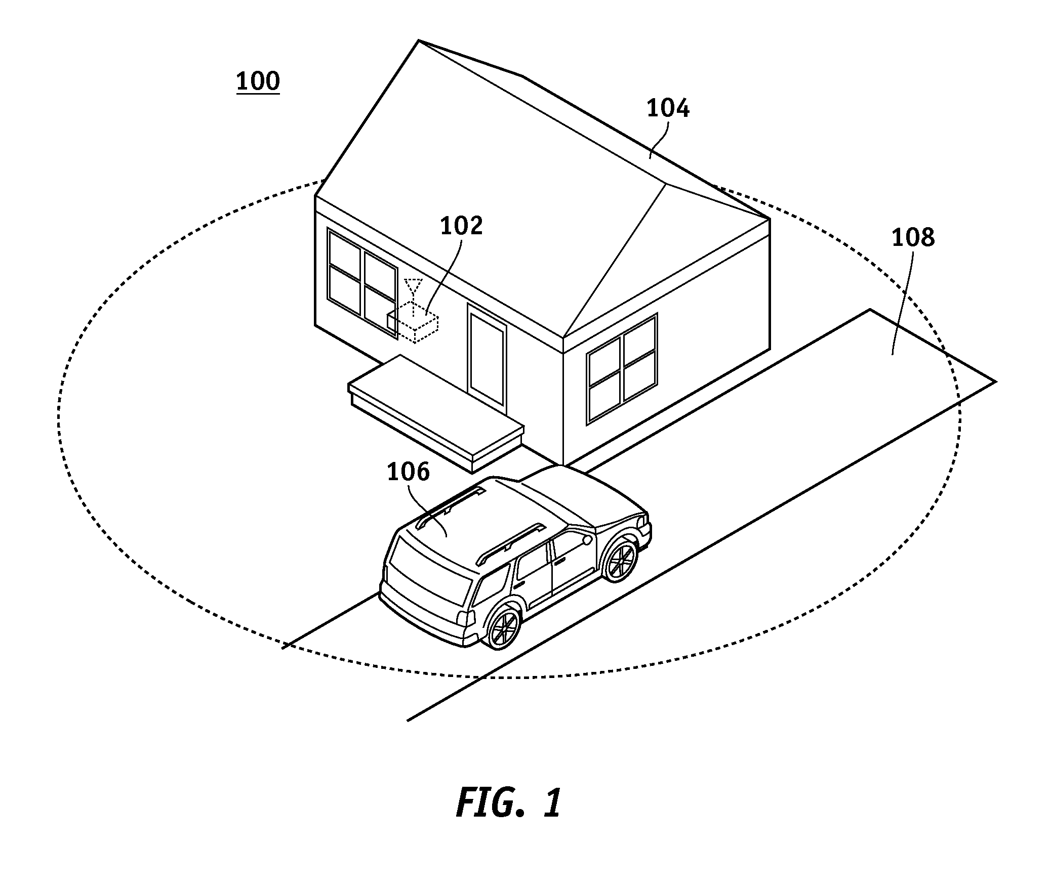 Initiating wireless communication between a vehicle and an access point