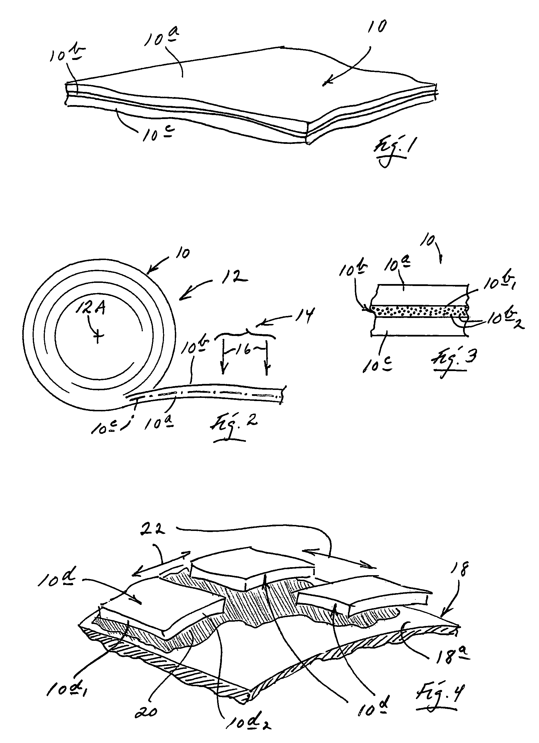 Adhereable, pre-fabricated, self-healing, anti-puncture coating for liquid container and methodology