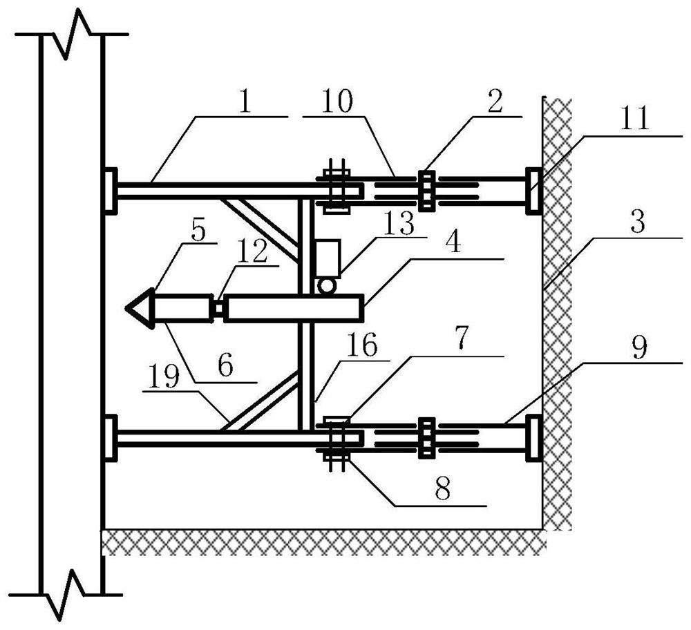 A method for testing the corrosion depth of cement-soil piles