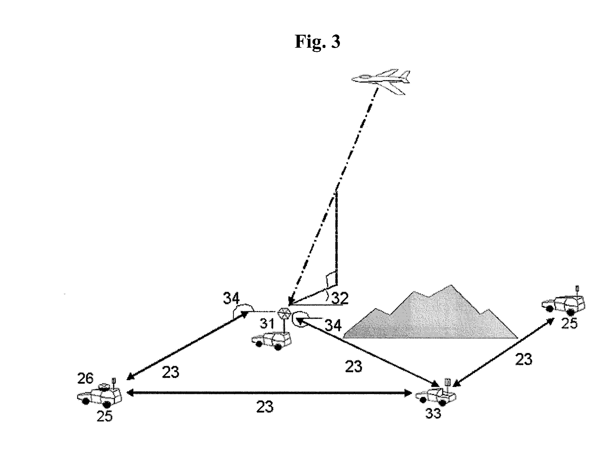 System and method for multilaterating a position of a target using mobile remote receiving units