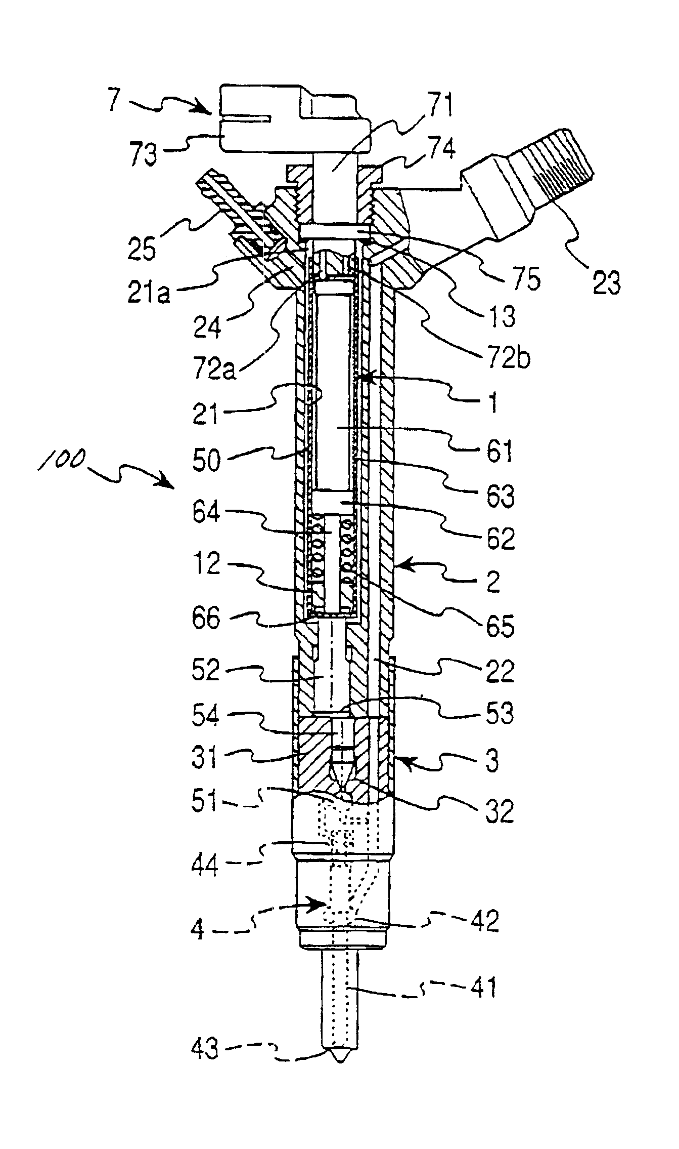 Structure of fuel injector using piezoelectric actuator - Eureka | Patsnap