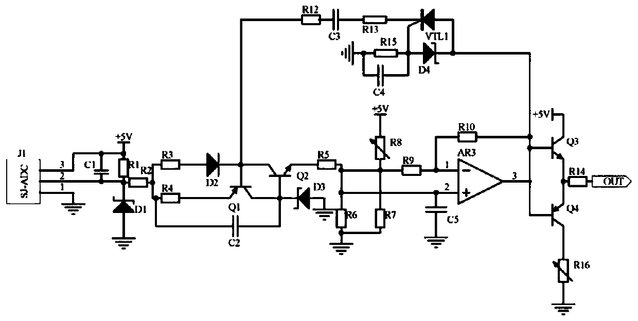 Electronic equipment analog signal calibration circuit