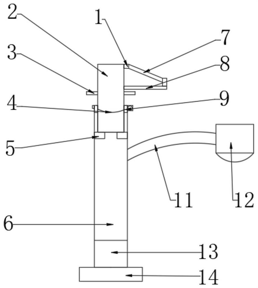 Solar street lamp convenient to install