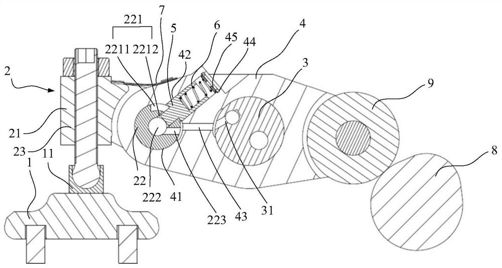 A variable valve lift mechanism