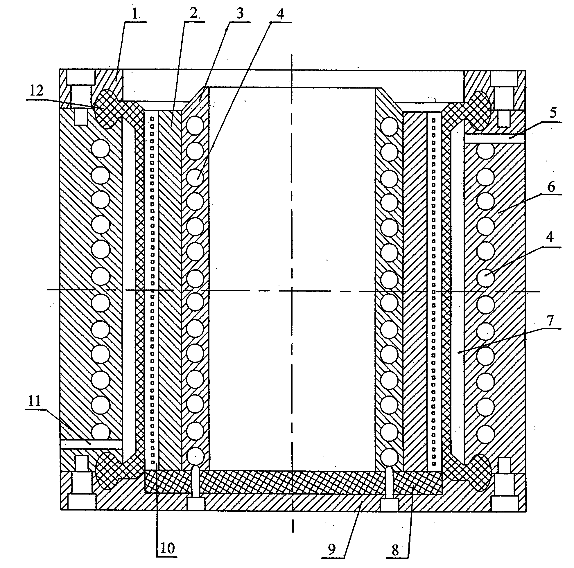 An air spring vulcanizing device