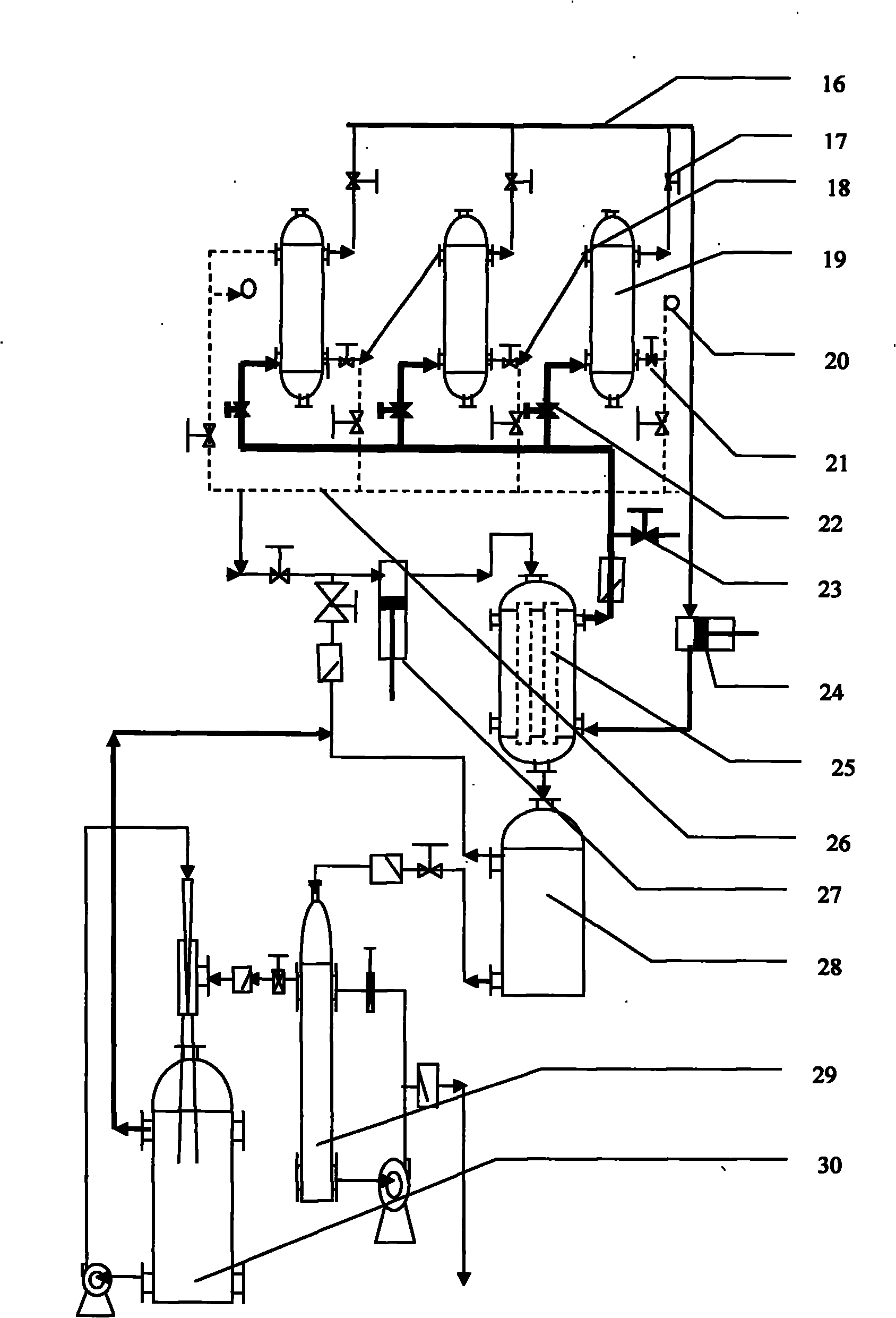 Method for drying materials by utilizing superheated steam