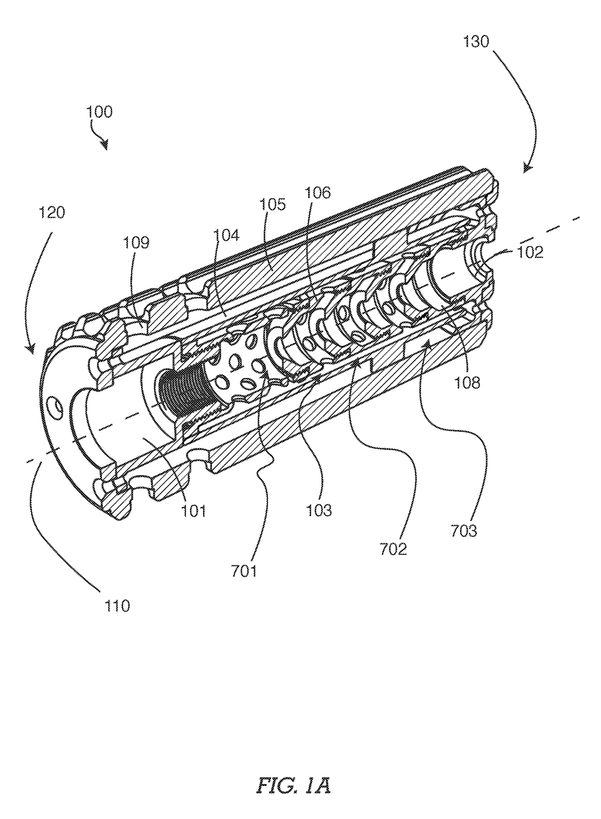 Firearm suppression device