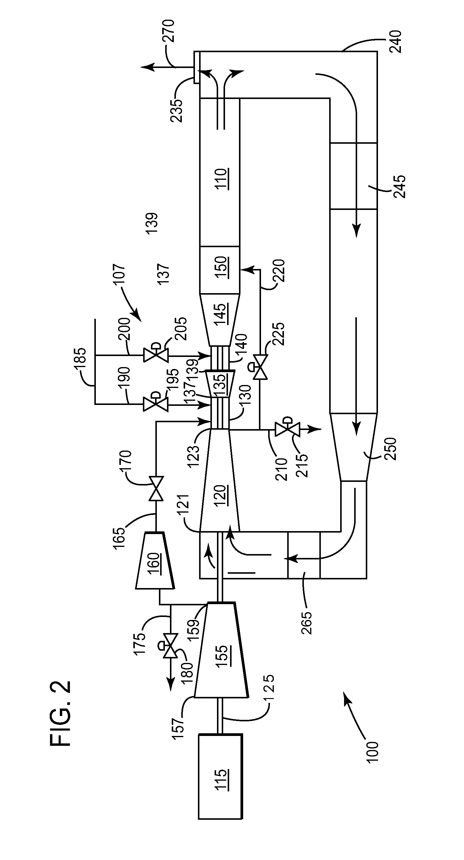 Method and system for controlling an extraction pressure and temperature of a stoichiometric egr system
