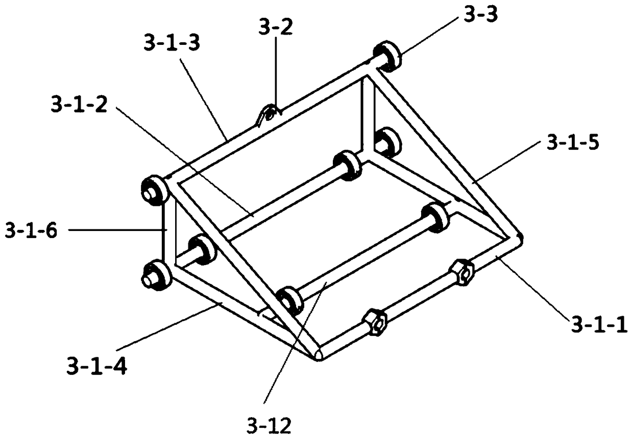 A chiseling device for curved concrete surface of tunnel lining tiles