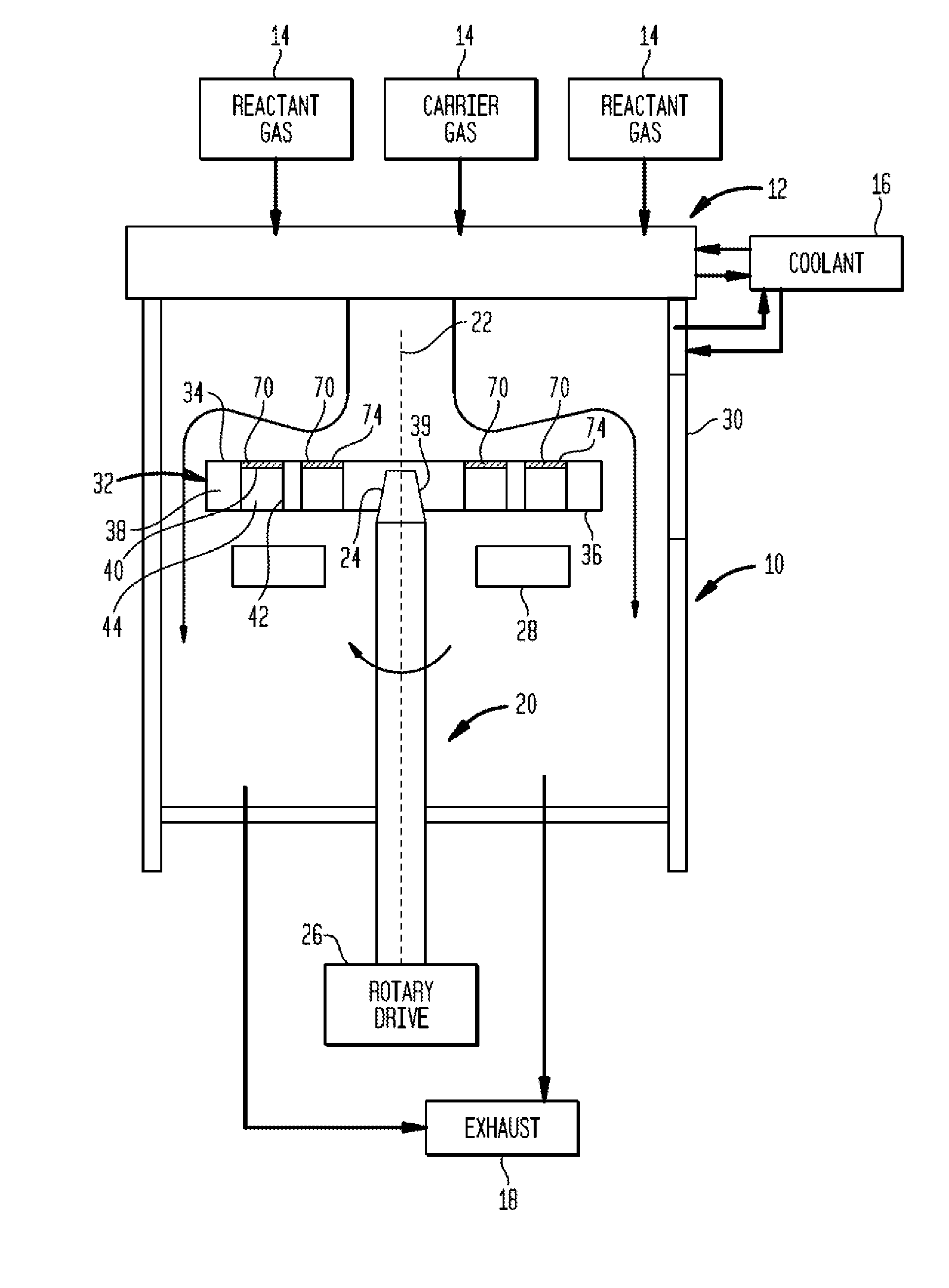 Wafer carrier having thermal uniformity-enhancing features