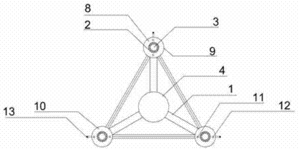 An adjustable tripod type offshore foundation structure and its construction method