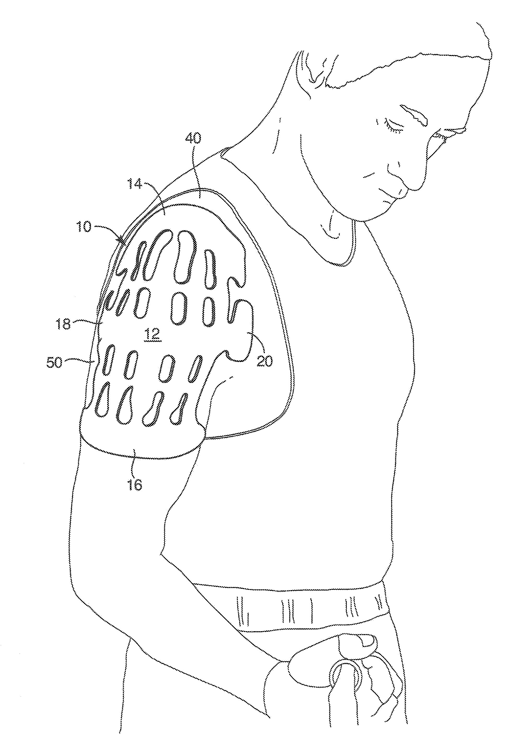 Shoulder support apparatus and methods for using same